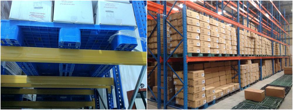 Heavy duty hdpe single face perforated nestable large plastic pallet prices