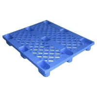 Rhwyll Ewro Pallet Plastig Naw Traed
