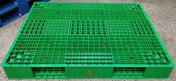 Grid Double Deck Plastic Pallets supplier